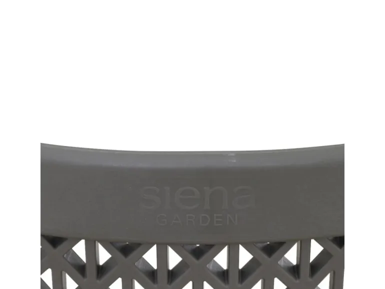 Siena Garden District Stapelsessel 50 cm x 60 cm x 81 cm Grau