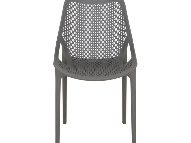 Siena Garden District Stapelsessel 50 cm x 60 cm x 81 cm Grau