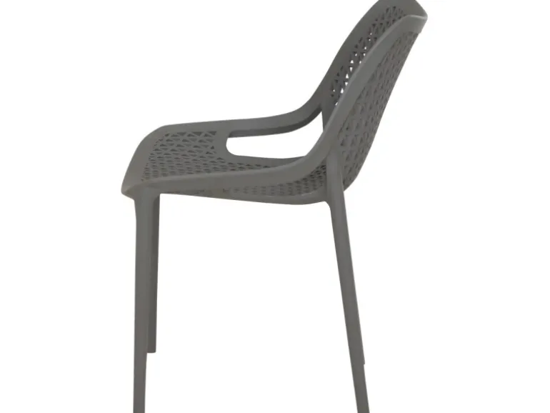 Siena Garden District Stapelsessel 50 cm x 60 cm x 81 cm Grau