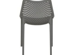 Siena Garden District Stapelsessel 50 cm x 60 cm x 81 cm Grau