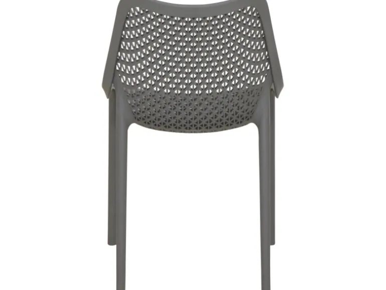 Siena Garden District Stapelsessel 50 cm x 60 cm x 81 cm Grau