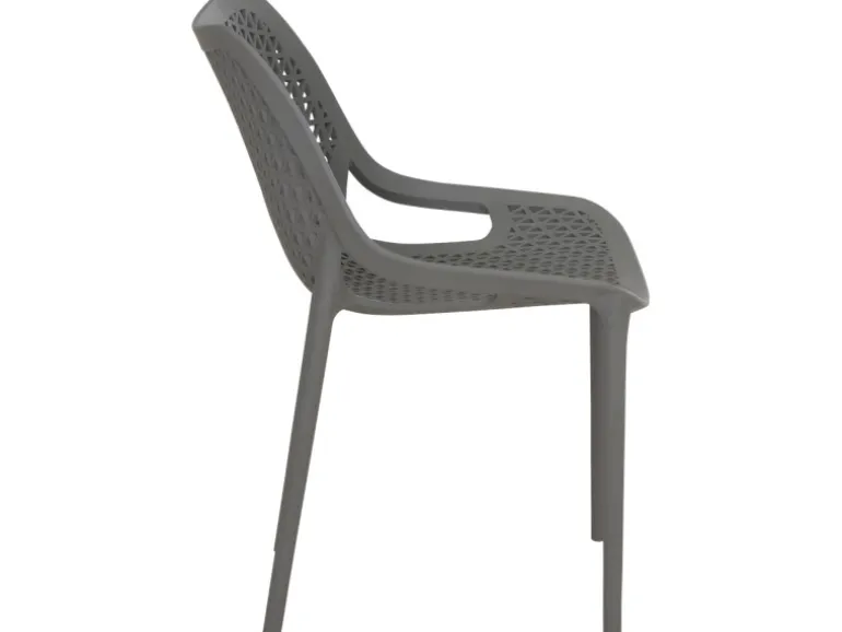 Siena Garden District Stapelsessel 50 cm x 60 cm x 81 cm Grau