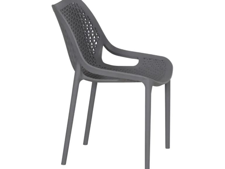 Siena Garden District Stapelsessel 50 cm x 60 cm x 81 cm Grau