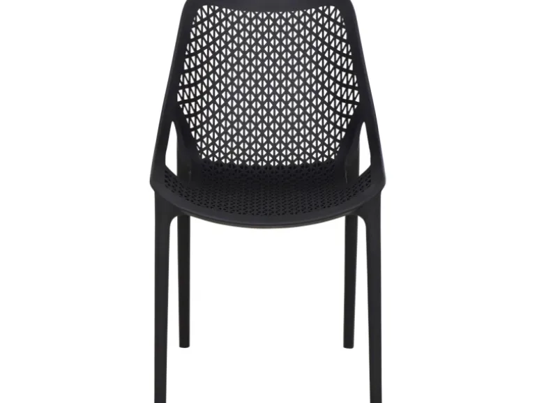 Siena Garden District Stapelsessel 50 cm x 60 cm x 81 cm Anthrazit