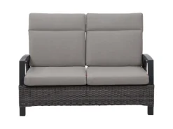 Siena Garden 2er Sofa Corido Charcoalgrey 83 cm x 146 cm x 101 cm