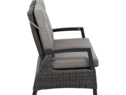 Siena Garden 2er Sofa Corido Charcoalgrey 83 cm x 146 cm x 101 cm