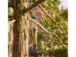 Siena Garden Futterspender Feeder Basic Kunststoff Grün Ø 13,4 cm x 43 cm