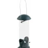 Siena Garden Futterspender Feeder Basic Kunststoff Grün Ø 13,4 cm x 24 cm