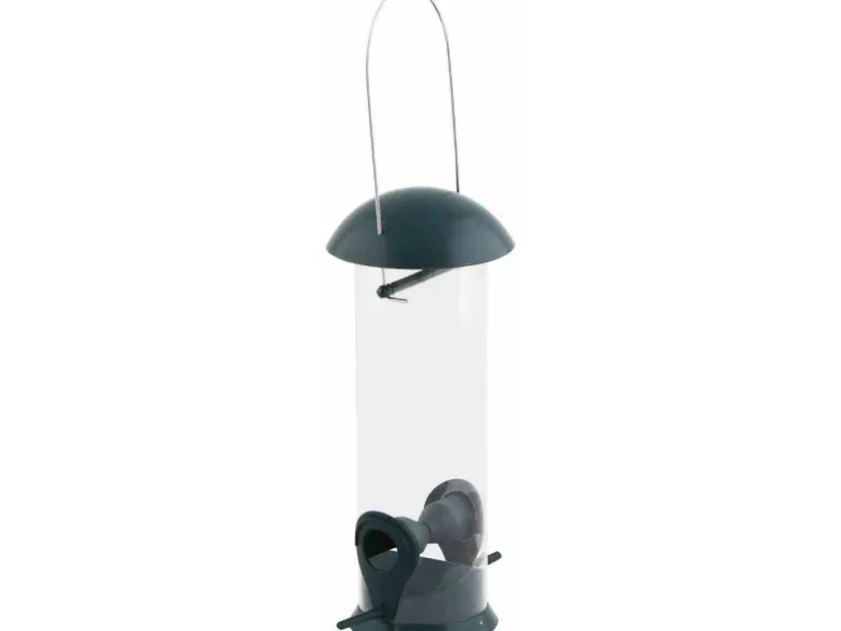 Siena Garden Futterspender Feeder Basic Kunststoff Grün Ø 13,4 cm x 24 cm