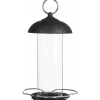 Siena Garden Futterspender Feeder Stahl Schwarz Ø 10 cm x 20 cm