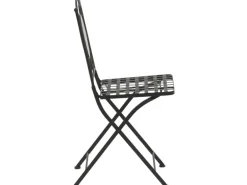 Siena Garden Klappsessel Prato Eisen 37 cm x 36 cm x 90 cm Schwarz Mosaik