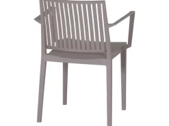 Siena Garden Lane Stapelsessel 56 cm x 57 cm x 80 cm Taupe