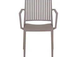 Siena Garden Lane Stapelsessel 56 cm x 57 cm x 80 cm Taupe