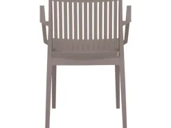 Siena Garden Lane Stapelsessel 56 cm x 57 cm x 80 cm Taupe