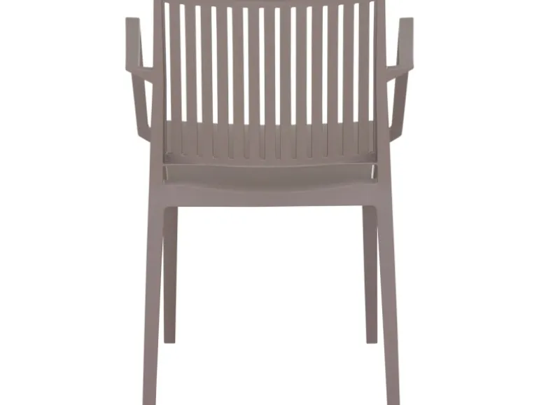 Siena Garden Lane Stapelsessel 56 cm x 57 cm x 80 cm Taupe