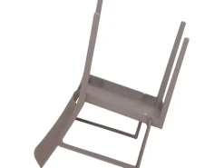 Siena Garden Lane Stapelsessel 56 cm x 57 cm x 80 cm Taupe