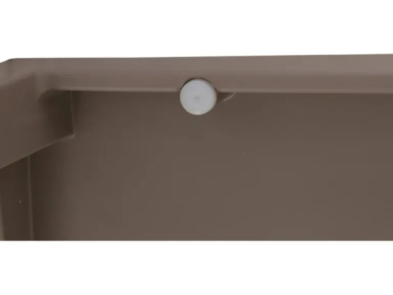 Siena Garden Lane Stapelsessel 56 cm x 57 cm x 80 cm Taupe