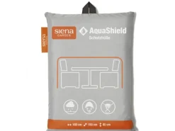 Siena Garden Schutzhülle Sitzgruppe AquaShield Hellgrau 160 cm x 150 cm x 85 cm