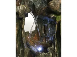 Silex Kunststeinbrunnen Ginkgo