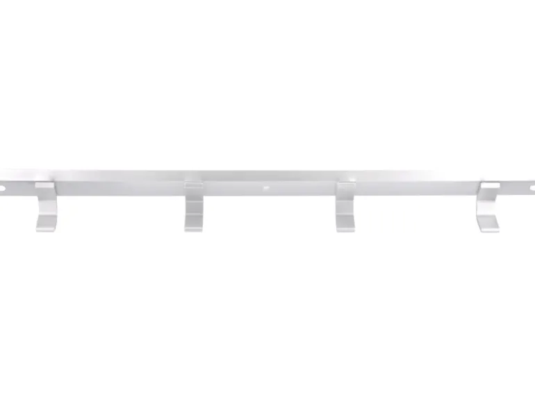 Siro Hakenleiste 2083 Aluminium Natur Matt Länge 450 mm 4 Haken