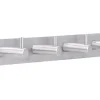 Siro Hakenleiste 1890 Edelstahl Länge 322 mm 4 Haken
