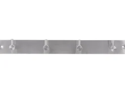 Siro Hakenleiste 1890 Edelstahl Länge 322 mm 4 Haken