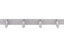 Siro Hakenleiste 1890 Edelstahl Länge 322 mm 4 Haken