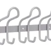 Siro Hakenleiste 1783 Metall Aluminium Länge 300 mm 6 Haken