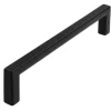 Siro Möbelgriff 2108 Metall Uni Schwarz Matt Lochabstand 128 mm