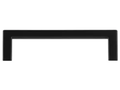 Siro Möbelgriff 2108 Metall Uni Schwarz Matt Lochabstand 96 mm