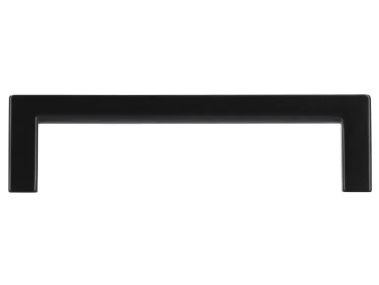 Siro Möbelgriff 2108 Metall Uni Schwarz Matt Lochabstand 96 mm