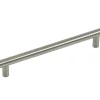 Siro Möbelgriff Edelstahl Feingeschliffen Lochabstand 160 mm