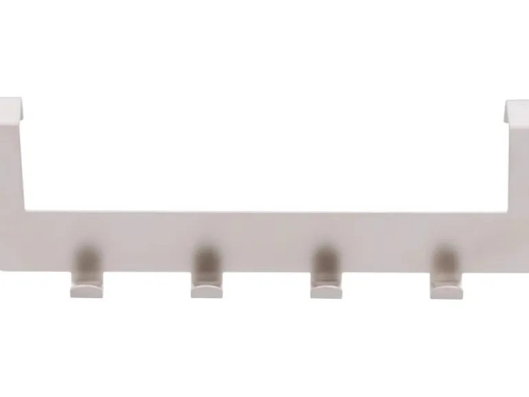 Siro Türgarderobe 1977 Metall Nickel Matt Länge 255 mm 4 Haken