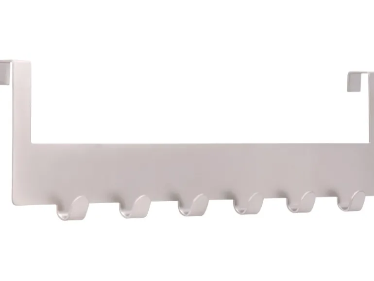 Siro Türgarderobe 1977 Metall Nickel Matt Länge 375 mm 6 Haken