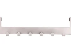Siro Türgarderobe 1977 Metall Nickel Matt Länge 375 mm 6 Haken