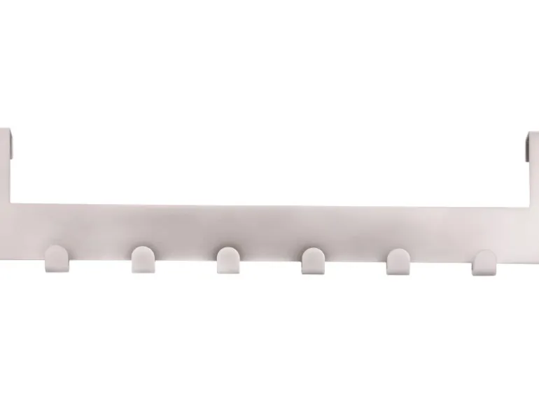 Siro Türgarderobe 1977 Metall Nickel Matt Länge 375 mm 6 Haken