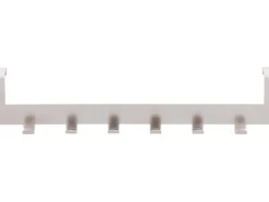 Siro Türgarderobe 1977 Metall Nickel Matt Länge 375 mm 6 Haken