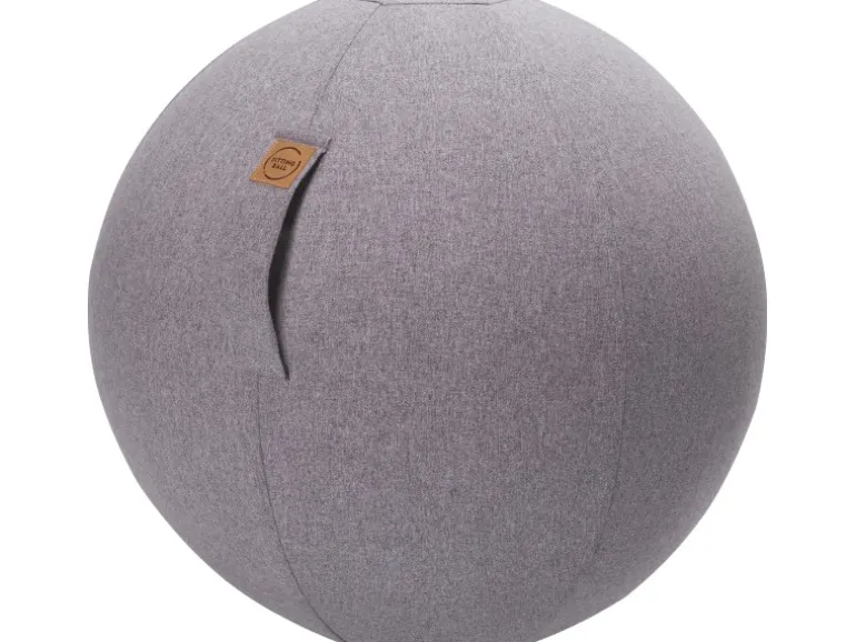 Sitting Ball Hocker Felt 150 l Grau
