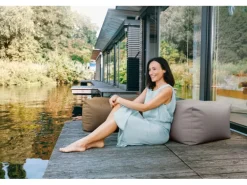 Sitting Point Hocker Outside 150 l Grau