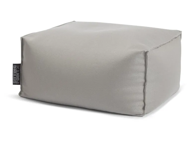 Sitting Point Hocker Roll Korfu 100 l Mittelgrau