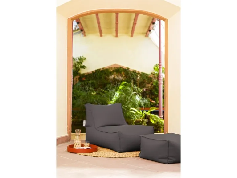 Sitting Point Hocker Roll Korfu 100 l Anthrazit