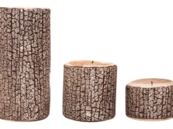 Sitting Point Hocker Wood 60 l Natur Holzoptik-Muster