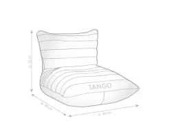 Sitting Point Sessel Canvas Tango 280 l Anthrazit