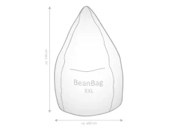 Sitting Point Sitzsack Alfa 300 l Petrol