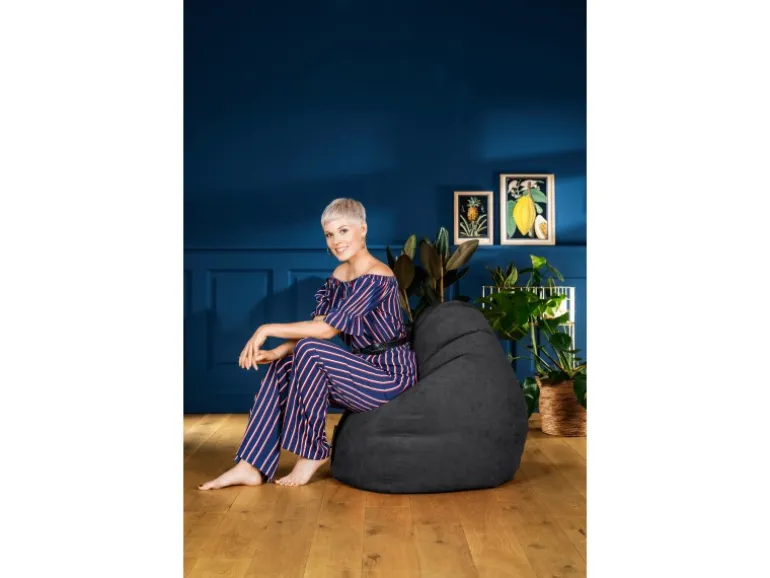 Sitting Point Sitzsack Alfa 220 l Schwarz