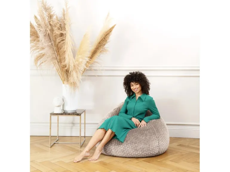 Sitting Point Sitzsack BeanBag Mink 300 l Cream