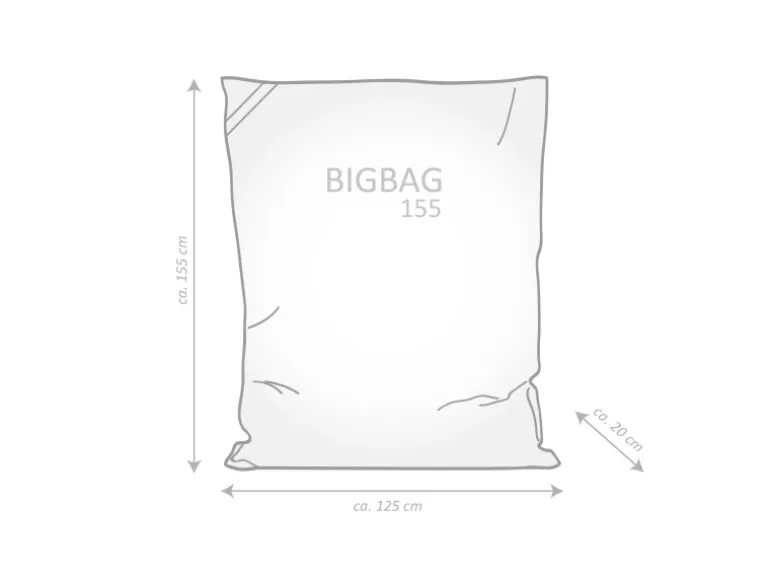 Sitting Point Sitzsack Big Bag Brava 300 l Braun