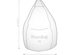 Sitting Point Sitzsack Brava 220 l Dunkelblau