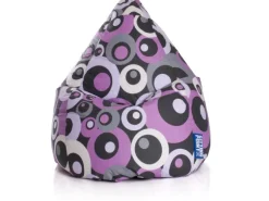 Sitting Point Sitzsack Malibu 220 l Lila Bunt