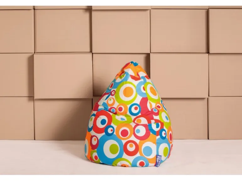 Sitting Point Sitzsack Malibu 220 l Orange Bunt
